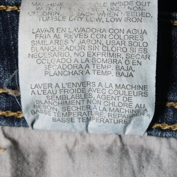 Lee Midrise Bootcut Lower at the Waist Blue Jeans, Size 10 M - Picture 12 of 13